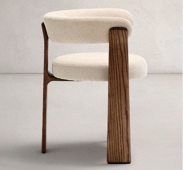 Стілець La Forma Granite C0100208CC12 Бежевий тканина-3