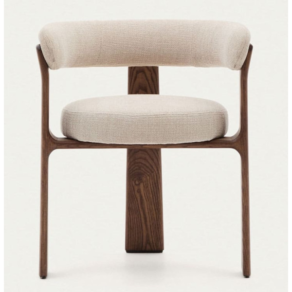 Стілець La Forma Granite C0100208CC12 Бежевий тканина-2