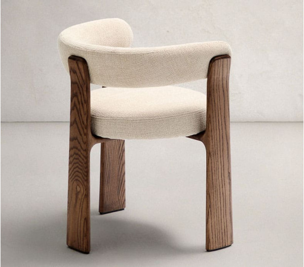 Стілець La Forma Granite C0100208CC12 Бежевий тканина-4