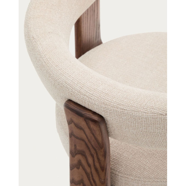 Стілець La Forma Granite C0100208CC12 Бежевий тканина-12