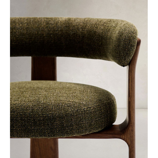 Стул La Forma Granite C0100208CC19 Зеленый ткань-4