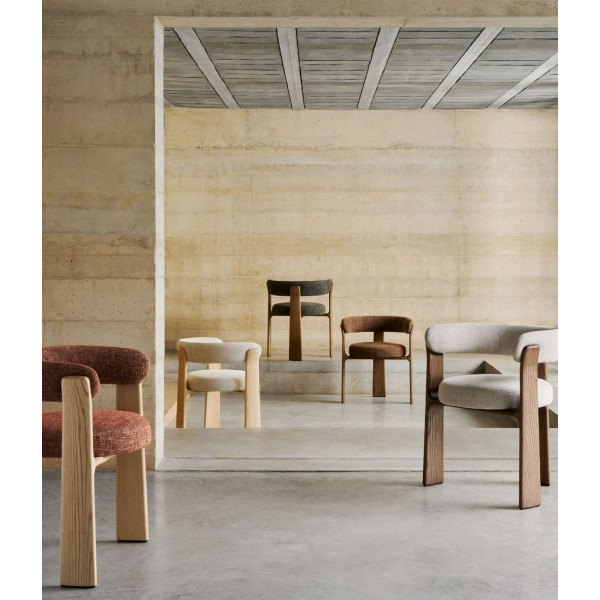 Стул La Forma Granite C0100208CC19 Зеленый ткань-11