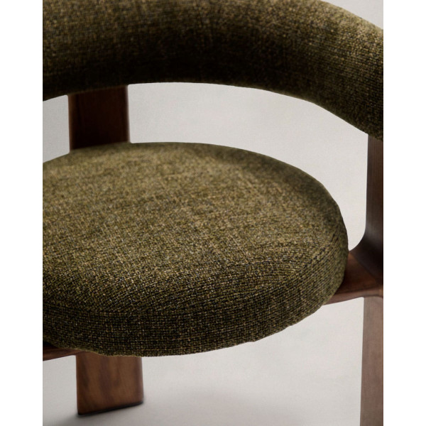 Стул La Forma Granite C0100208CC19 Зеленый ткань-8