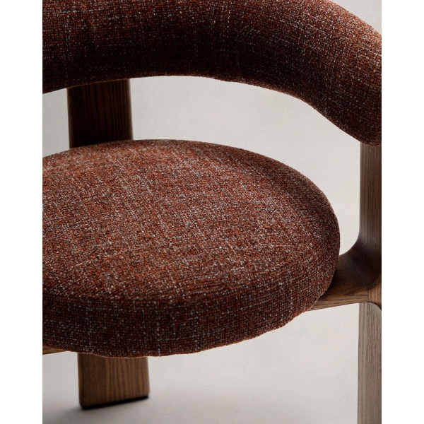 Стул La Forma Granite C0100208CC34 Коричневый ткань-6
