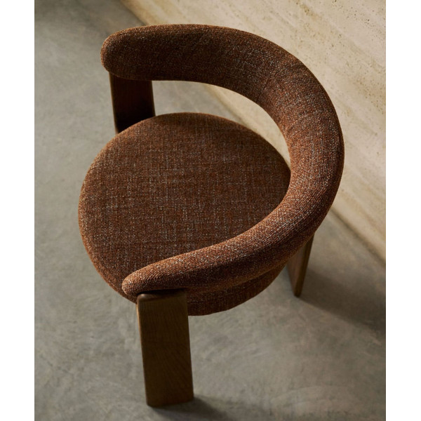 Стул La Forma Granite C0100208CC34 Коричневый ткань-7