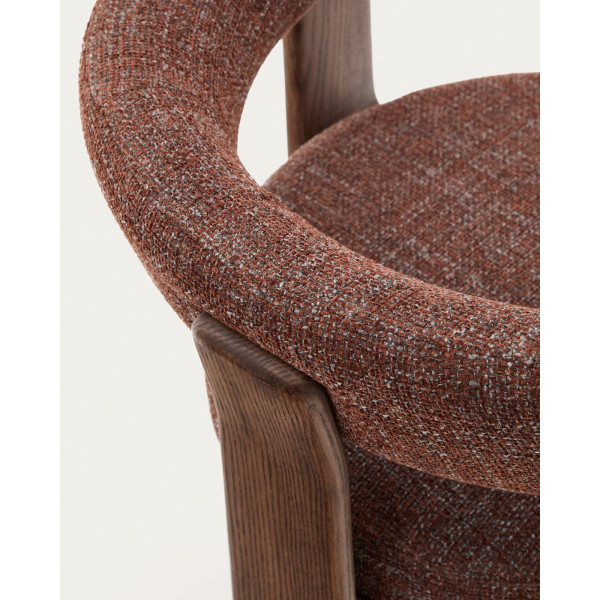 Стул La Forma Granite C0100208CC34 Коричневый ткань-12