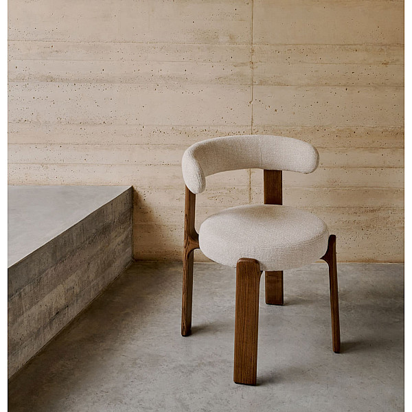 Стул La Forma Granite C0100209CC12 Бежевый ткань-1