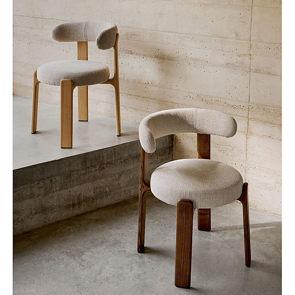 Стул La Forma Granite C0100209CC12 Бежевый ткань-2