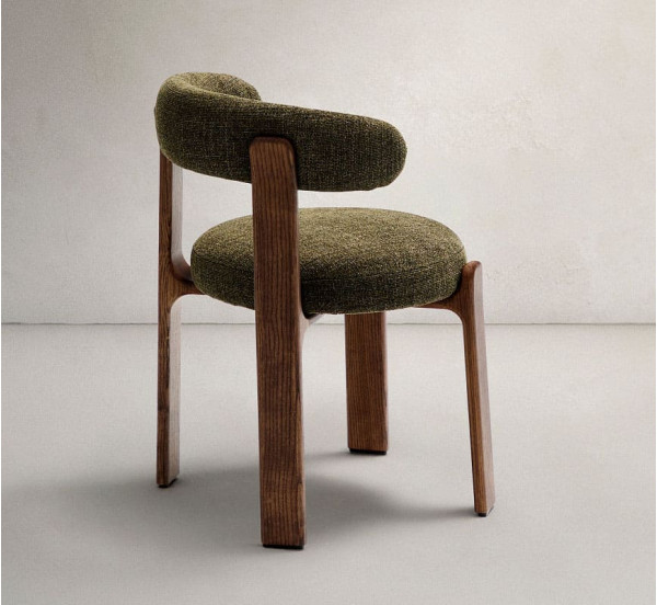 Стілець La Forma Granite C0100209CC19 Зелений тканина-4