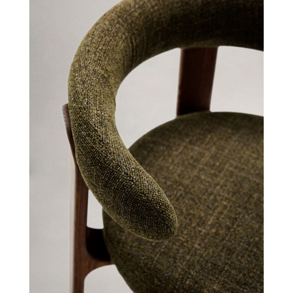 Стілець La Forma Granite C0100209CC19 Зелений тканина-9