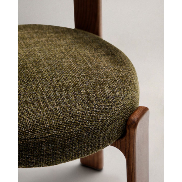 Стілець La Forma Granite C0100209CC19 Зелений тканина-12