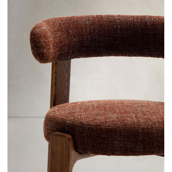 Стілець La Forma Granite C0100209CC34 Коричневий тканина-5