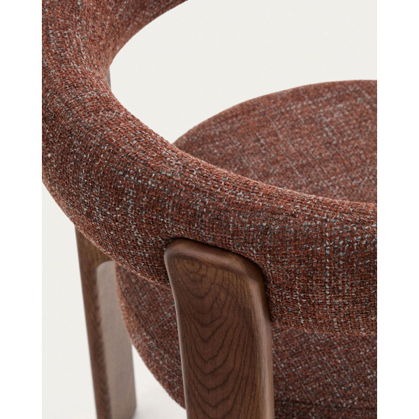 Стілець La Forma Granite C0100209CC34 Коричневий тканина-10