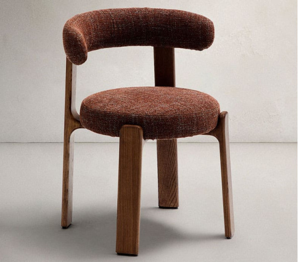 Стілець La Forma Granite C0100209CC34 Коричневий тканина-0