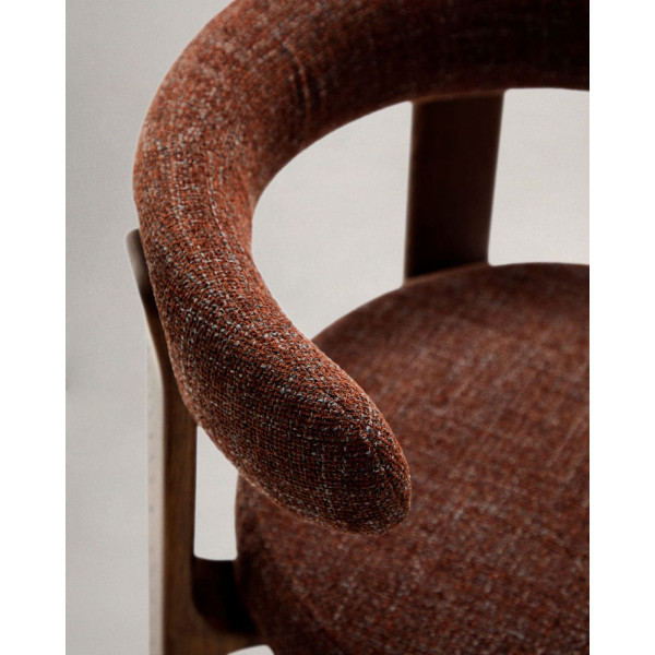 Стілець La Forma Granite C0100209CC34 Коричневий тканина-7