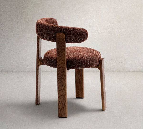 Стілець La Forma Granite C0100209CC34 Коричневий тканина-3