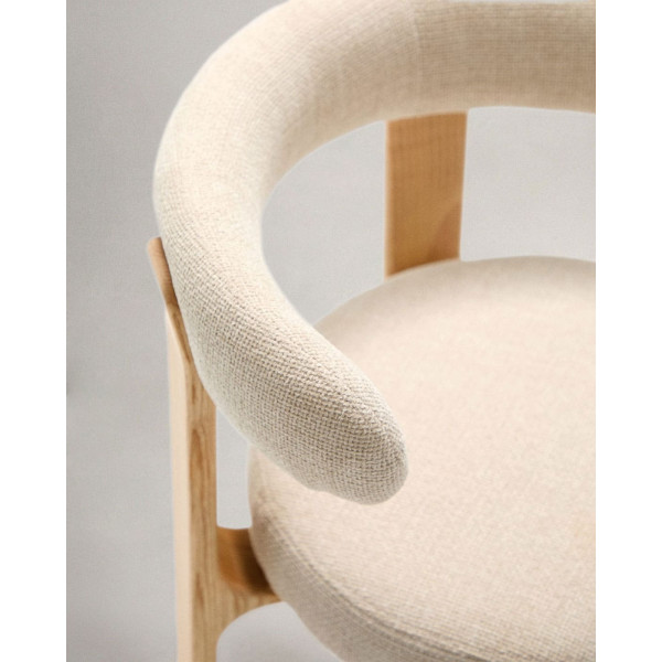 Стілець La Forma Granite C0100210CC12 Бежевий тканина-9
