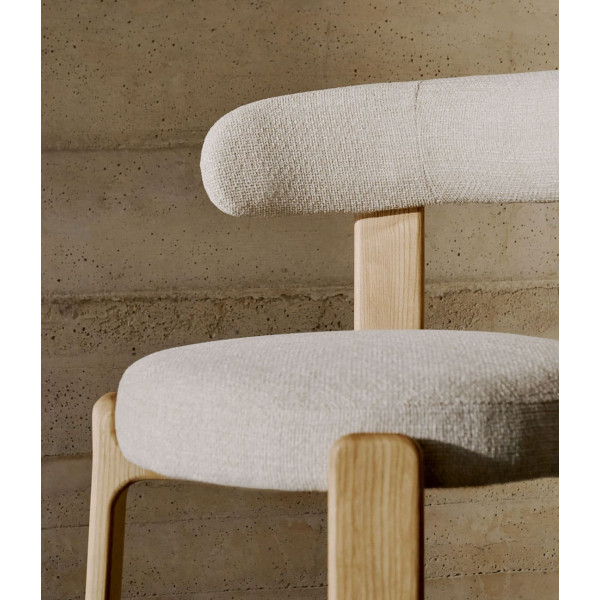 Стілець La Forma Granite C0100210CC12 Бежевий тканина-5