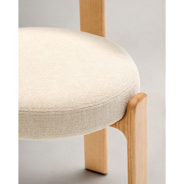 Стілець La Forma Granite C0100210CC12 Бежевий тканина-8
