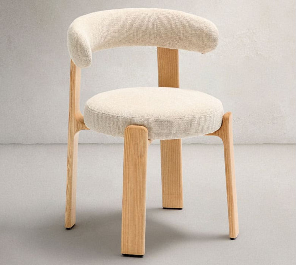 Стілець La Forma Granite C0100210CC12 Бежевий тканина-0