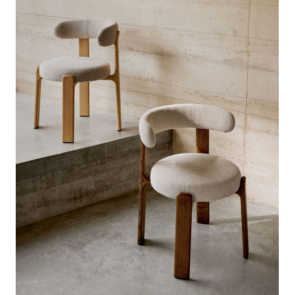 Стілець La Forma Granite C0100210CC12 Бежевий тканина-10