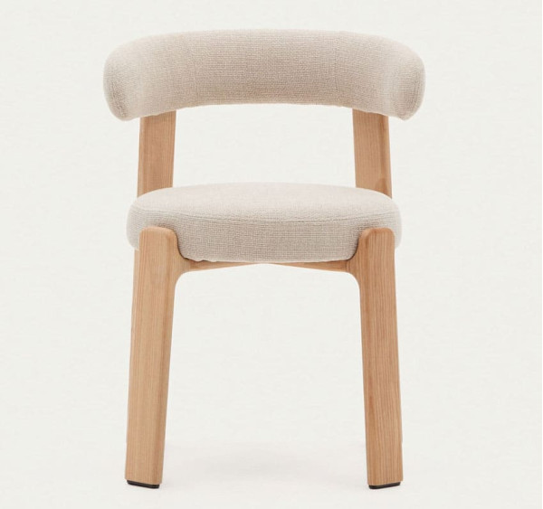 Стілець La Forma Granite C0100210CC12 Бежевий тканина-2