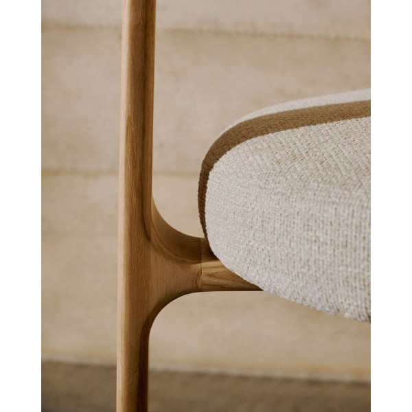 Стілець La Forma Granite C0100210CC12 Бежевий тканина-7