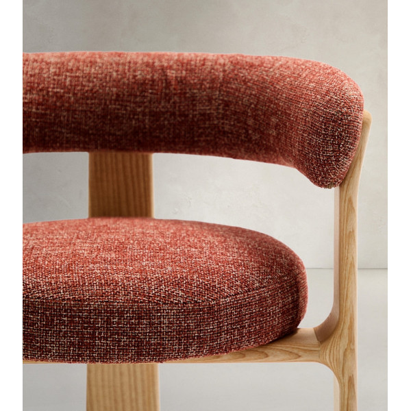 Стілець La Forma Granite GC0100207CC86 Теракотовий тканина-6