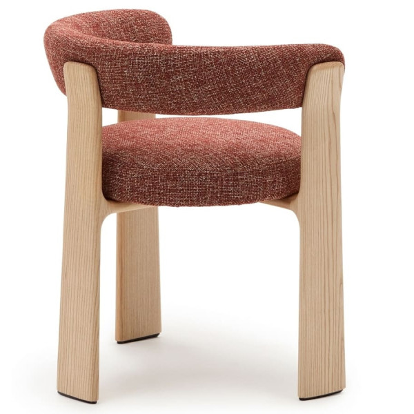 Стілець La Forma Granite GC0100207CC86 Теракотовий тканина-4