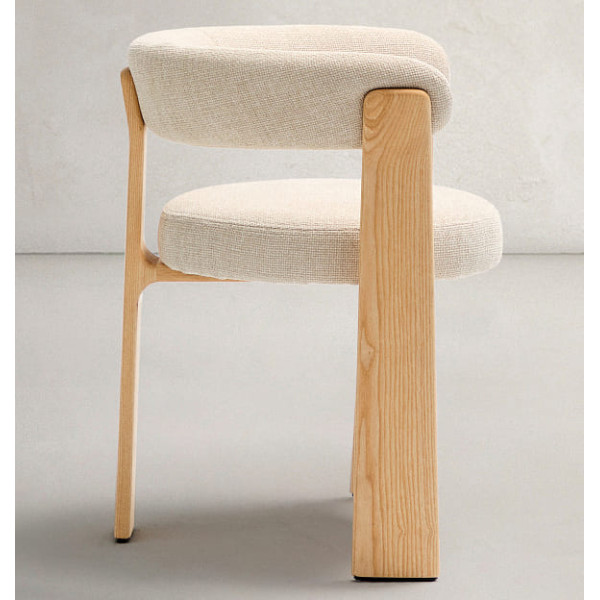 Стул La Forma Granite C0100207CC12 Бежевый ткань-8