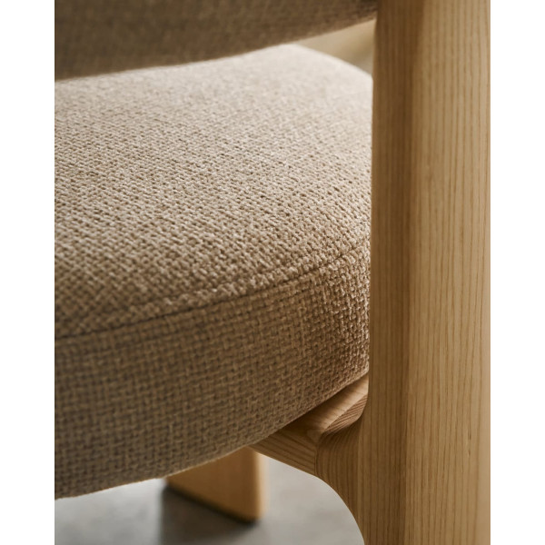 Стул La Forma Granite C0100207CC12 Бежевый ткань-6