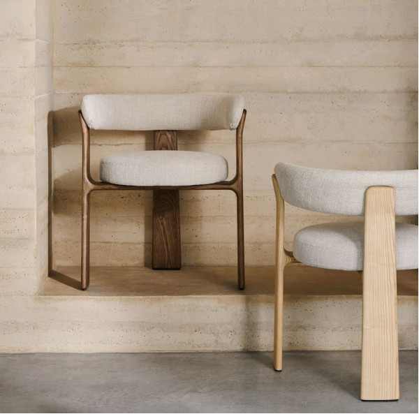 Стул La Forma Granite C0100207CC12 Бежевый ткань-3