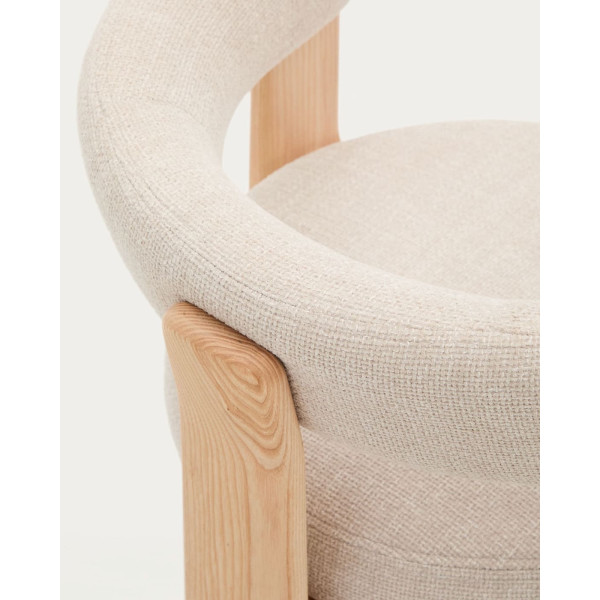 Стул La Forma Granite C0100207CC12 Бежевый ткань-13