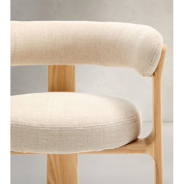 Стул La Forma Granite C0100207CC12 Бежевый ткань-10