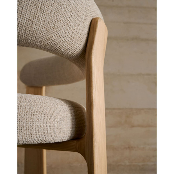 Стул La Forma Granite C0100207CC12 Бежевый ткань-4