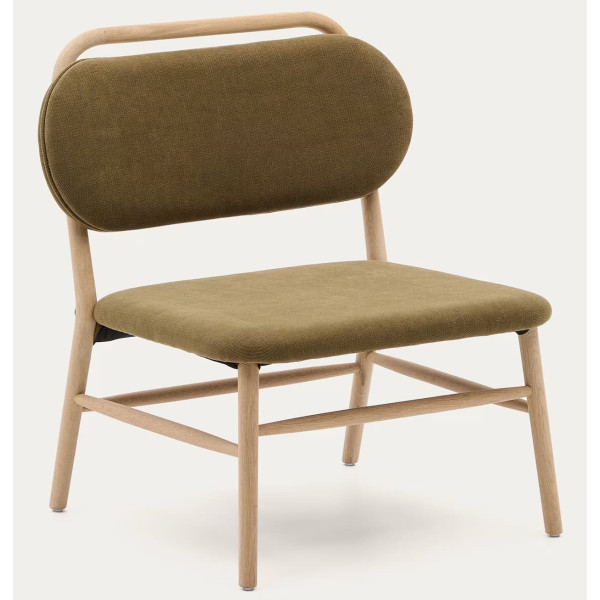 Крісло La Forma Helda S0900083MY06 Зелений тканина синель-0