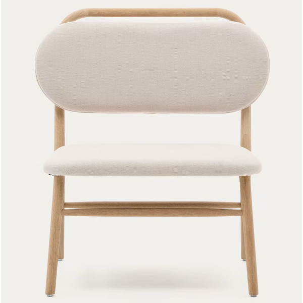 Кресло La Forma Helda S0900083MY12 Бежевый ткань синель-3