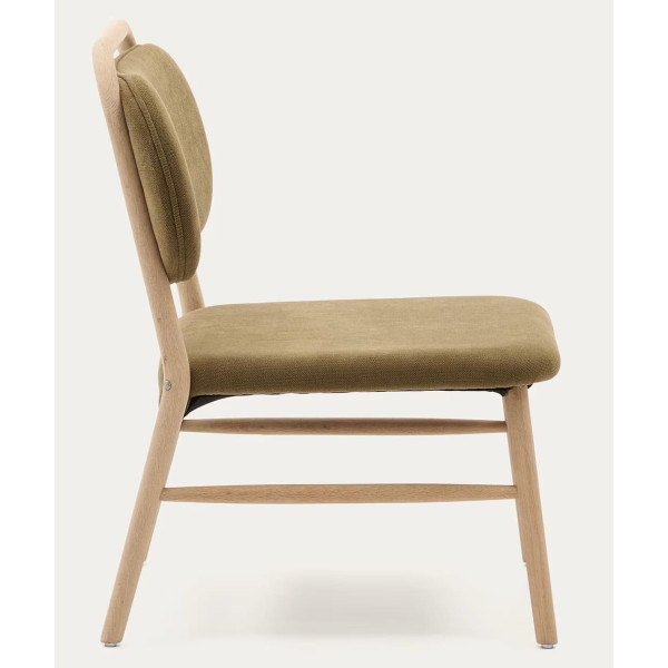 Крісло La Forma Helda S0900083MY06 Зелений тканина синель-4