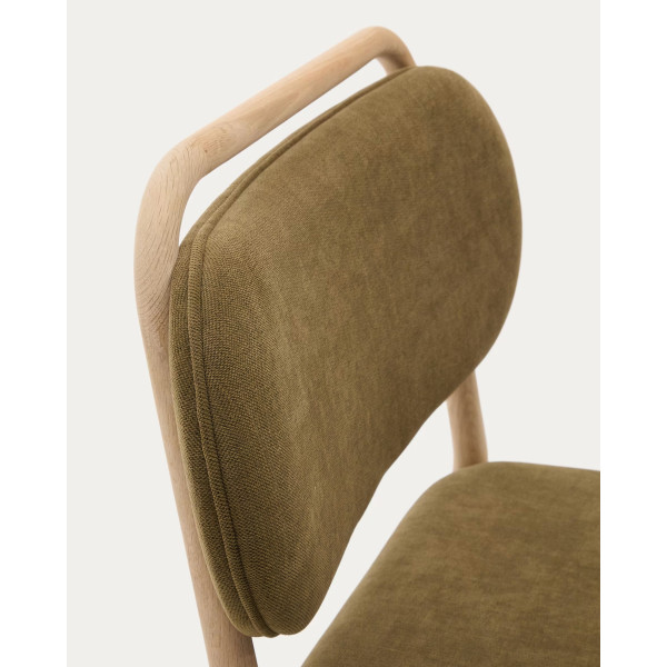 Крісло La Forma Helda S0900083MY06 Зелений тканина синель-7