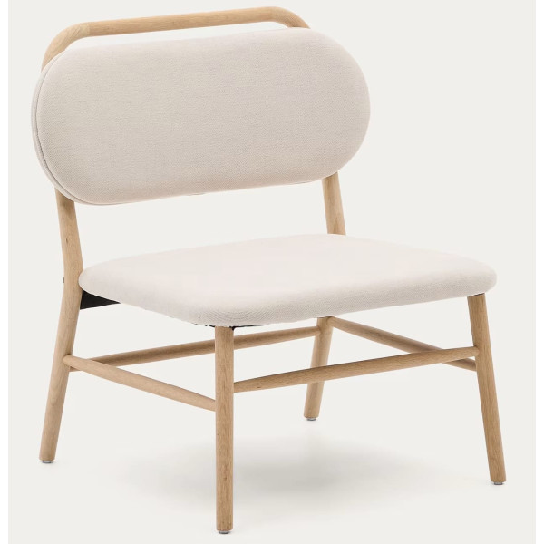 Кресло La Forma Helda S0900083MY12 Бежевый ткань синель-0