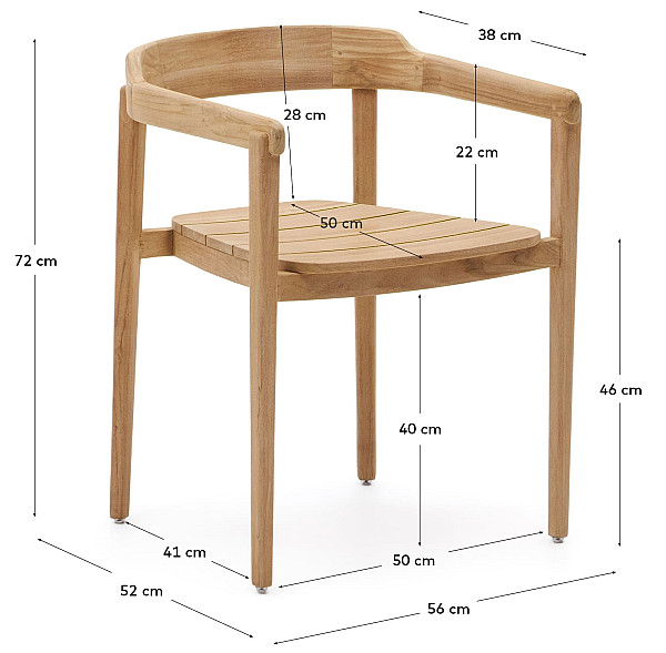 Стул La Forma Icaro J0600110MM47 Натуральный-12
