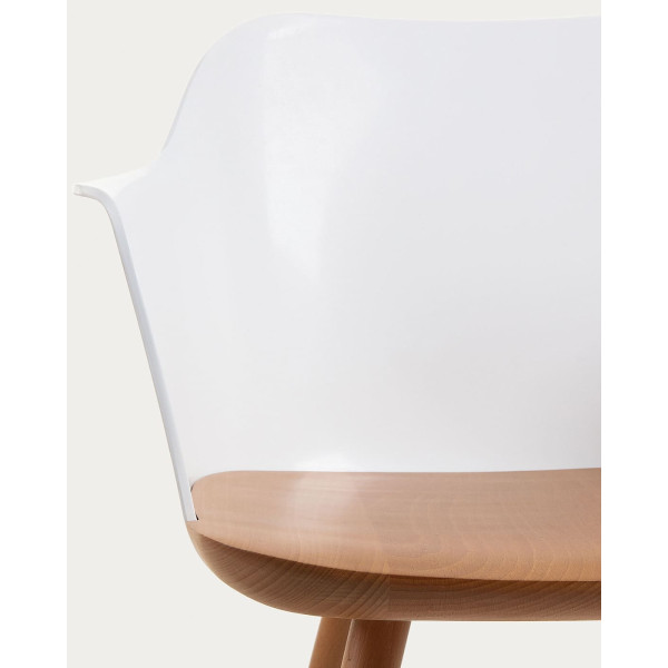 Стілець La Forma KLAM CC0614S05 Білий-5