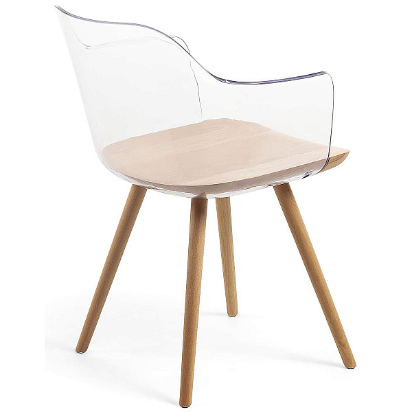 Стул La Forma KLAM CC0614S07 Прозрачный-3