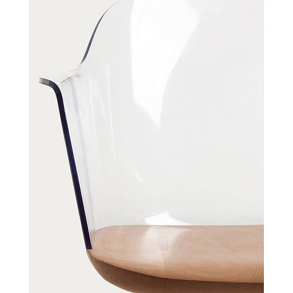 Стул La Forma KLAM CC0614S07 Прозрачный-4