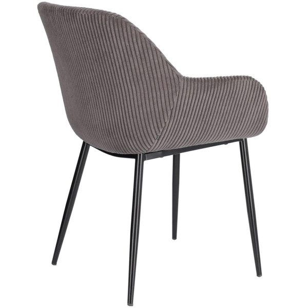 Стілець La Forma KONNA CC0934LN15 Сірий вельвет-4