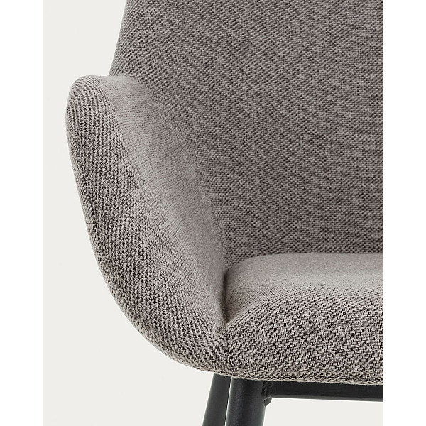 Стул La Forma KONNA CC0934PK03 Светло-серый ткань-5