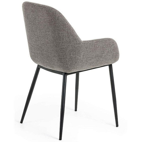 Стул La Forma KONNA CC0934PK03 Светло-серый ткань-4