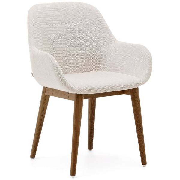 Стілець La Forma KONNA CC5212KY12 Бежевий тканина синель-0