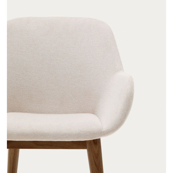 Стілець La Forma KONNA CC5212KY12 Бежевий тканина синель-6