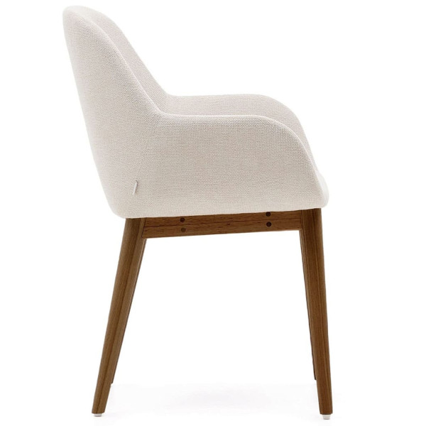 Стілець La Forma KONNA CC5212KY12 Бежевий тканина синель-4